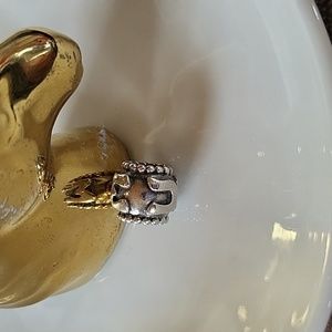 Pandora 14k & SS MUM charm
